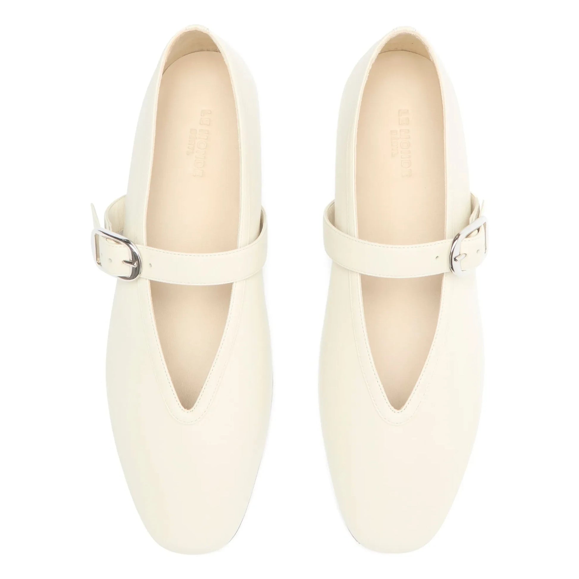 Le Monde Beryl - Ballerinas Stella Leather | Ecru