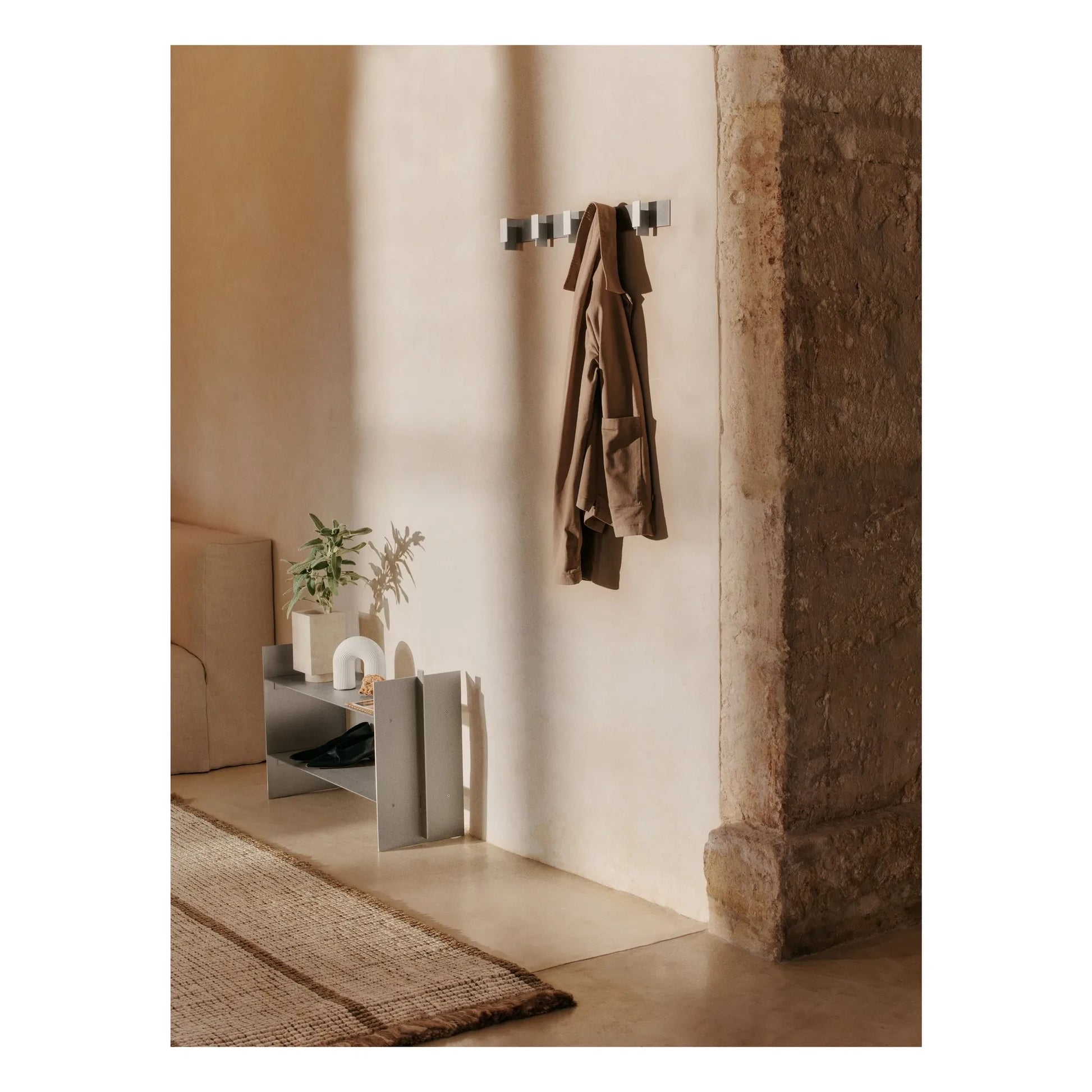 Ferm Living - Lager low shelf | Aluminium