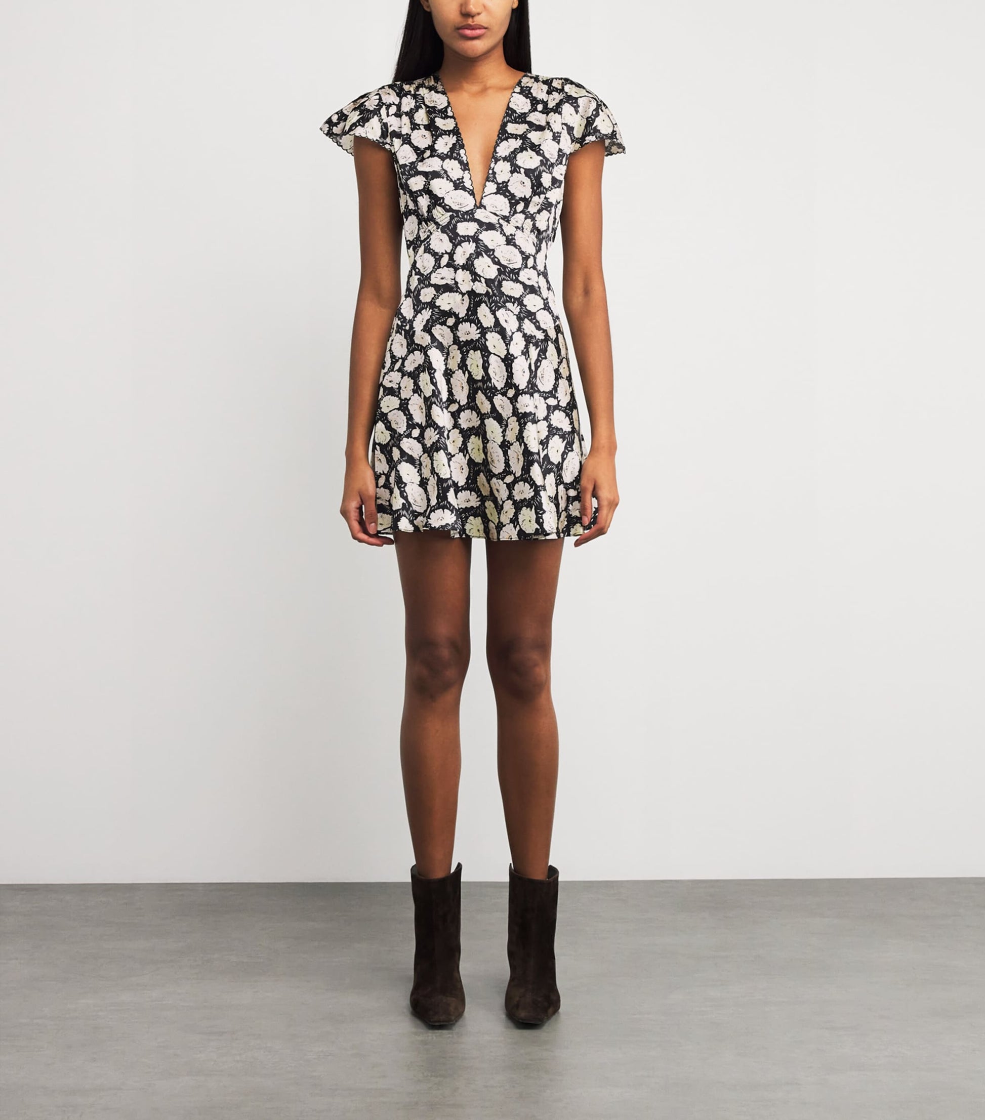 Silk Dianne Mini Dress