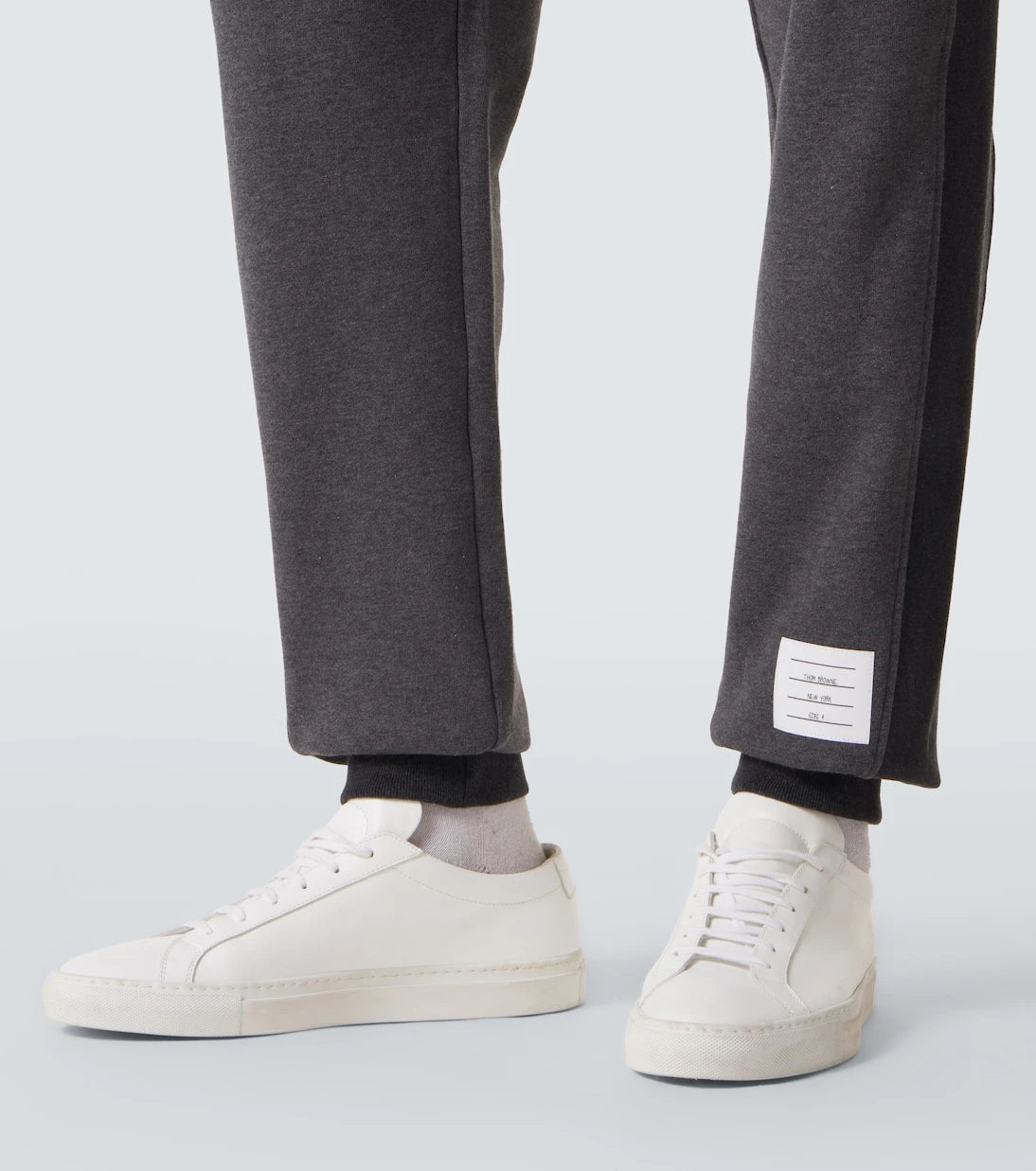 Thom Browne - 4-Bar cotton jersey sweatpants