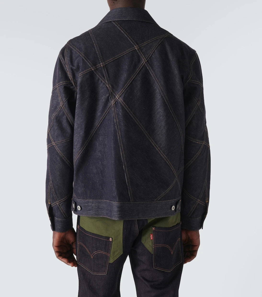 Junya Watanabe - İşlemeli denim ceket