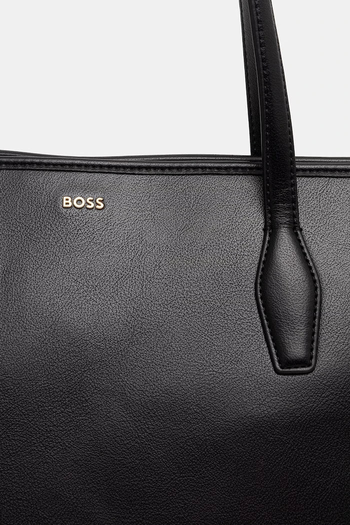 BOSS Sandy Zip Shopper kadın suni deri alışveriş çantası