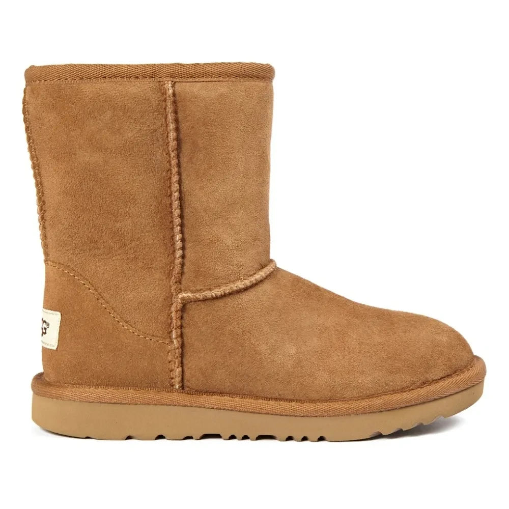 UGG - Classic II Fur Lined Suede Boots | Camel