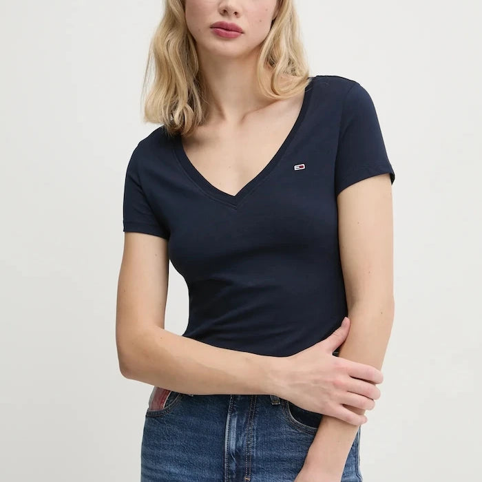 Tommy Jeans тениска дамска от памук