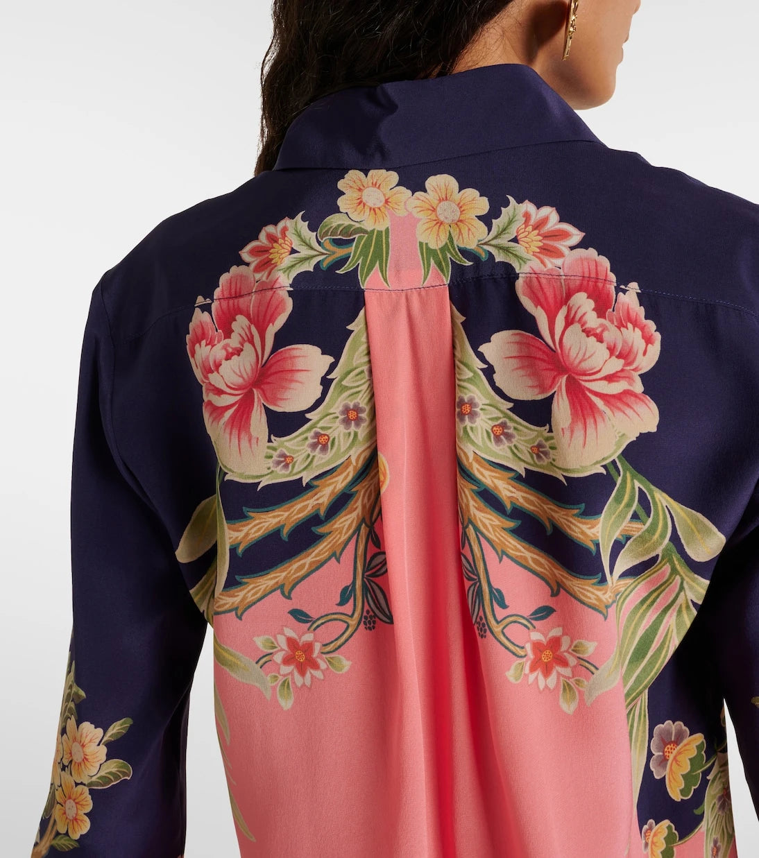 Etro - Printed silk shirt