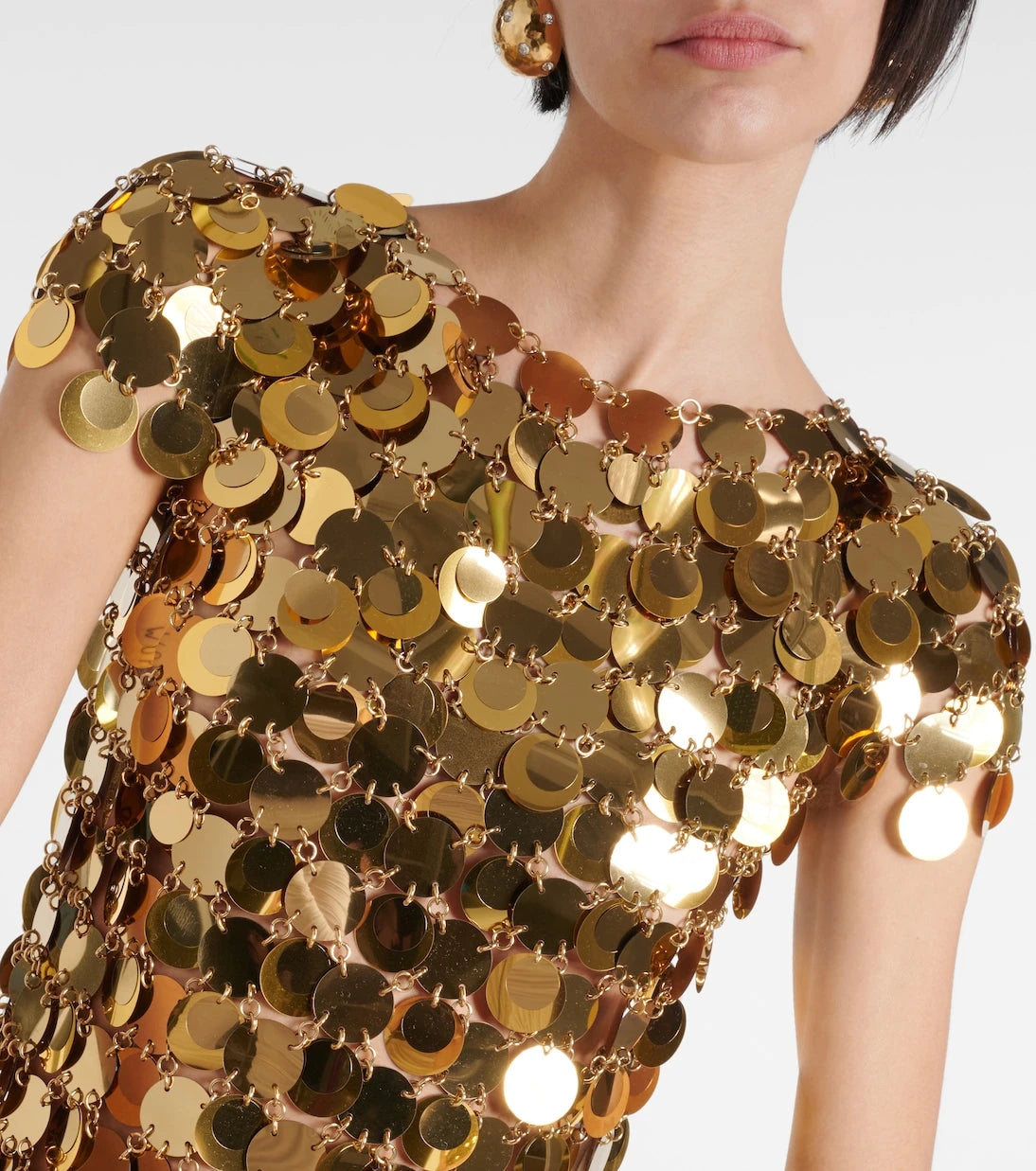 Rabanne - Embellished top