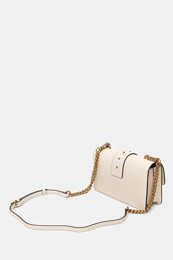 Pinko kadın deri crossbody çanta