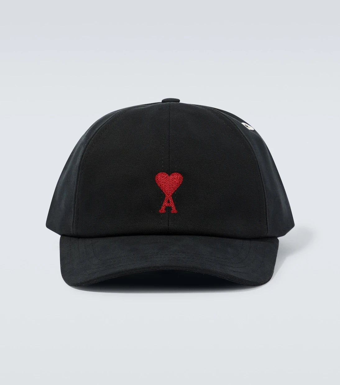 Ami Paris - Ami De Cœur cotton canvas cap