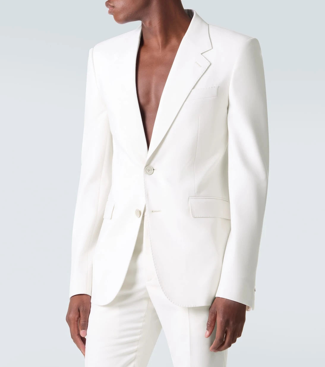 Givenchy - Wool and mohair suit jacket