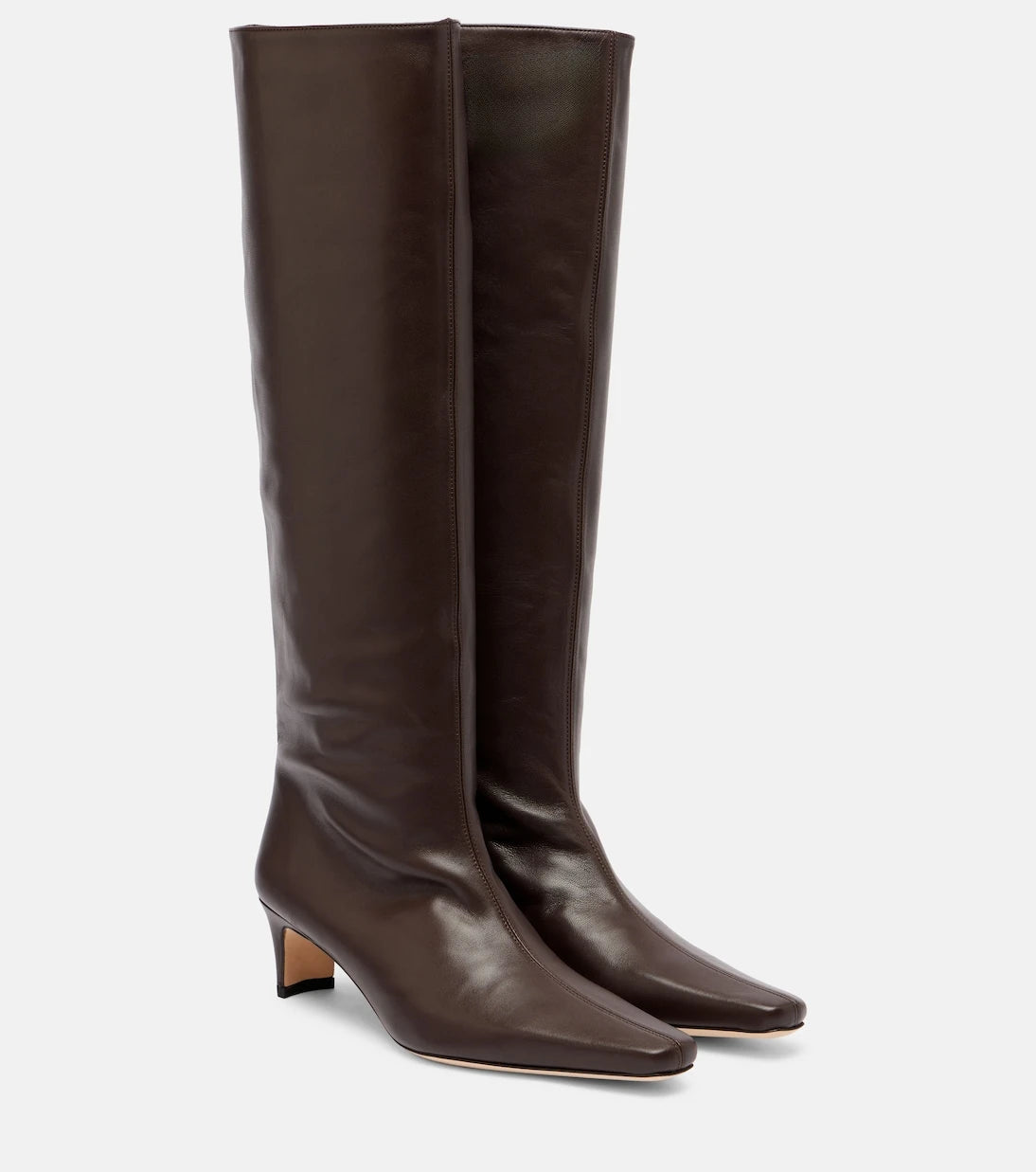 Staud - Wally 55 leather knee-high boots