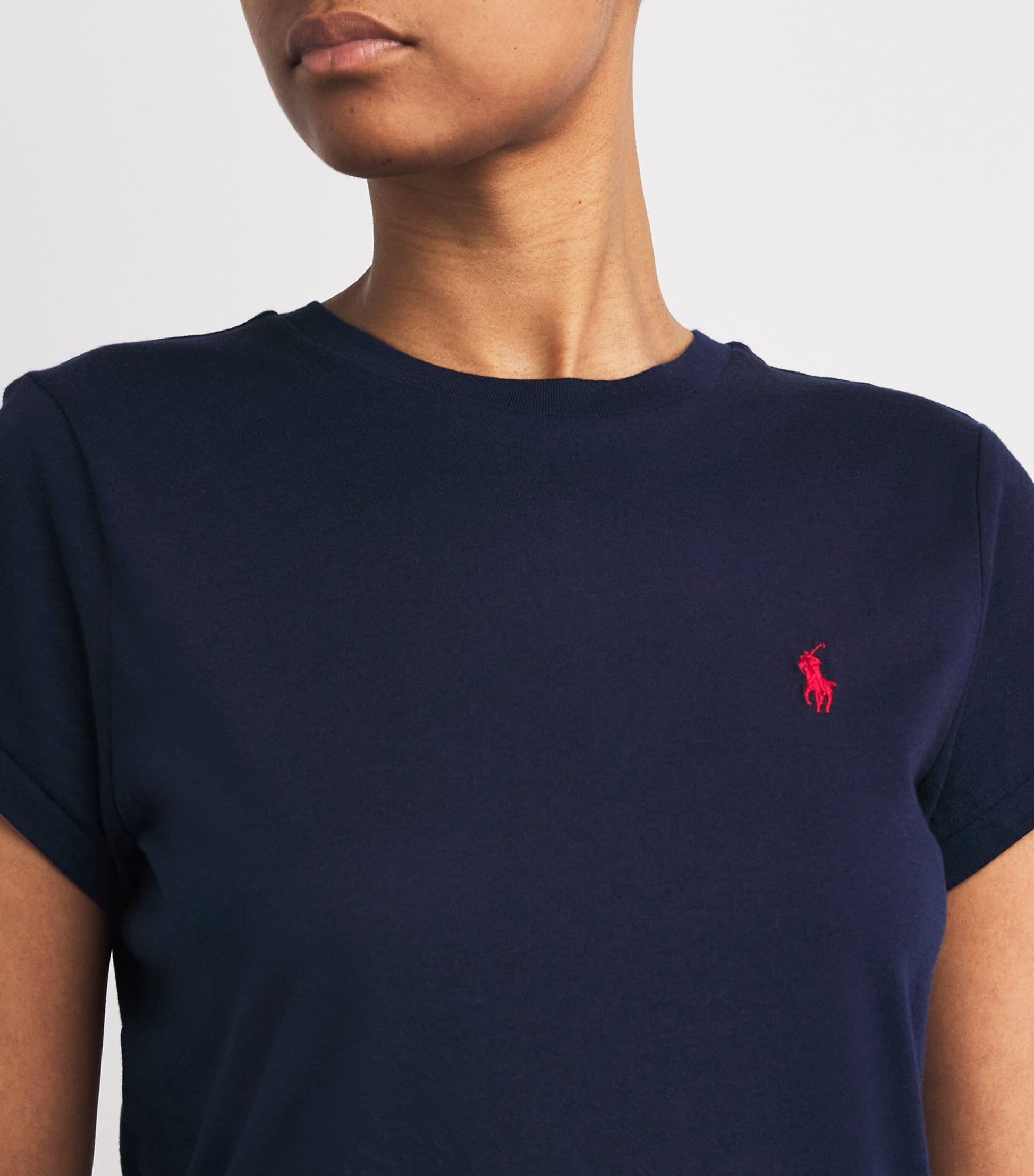 Navy Cotton Polo Pony T-Shirt