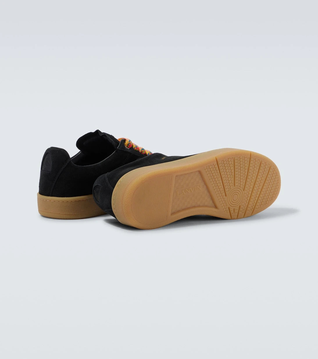 Lanvin - Curb Lite suede sneakers
