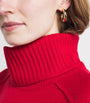 ME+EM Red Cashmere Snood Sweater