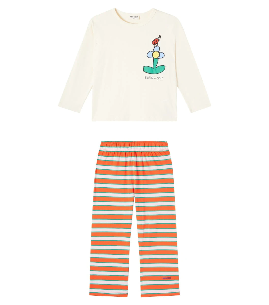 Bobo Choses - Dancing Flower cotton pajamas