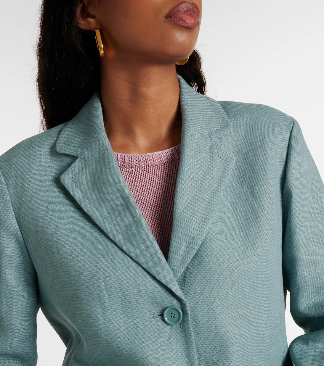 'S Max Mara - Socrates single-breasted linen blazer
