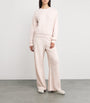 ÉTERNE Pink Cotton-Blend Sonny Sweatshirt