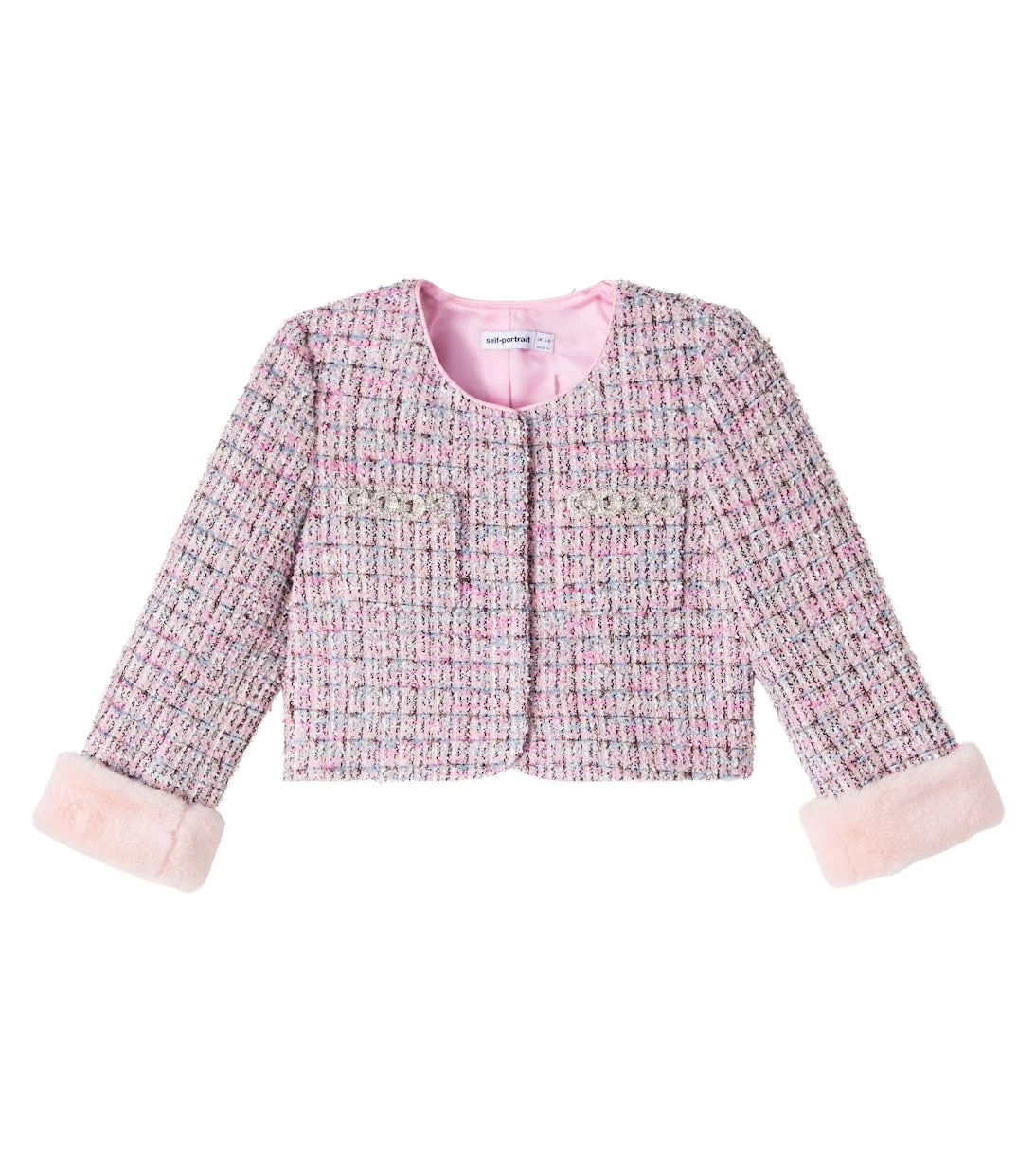 Self-Portrait Kids - Bouclé jacket