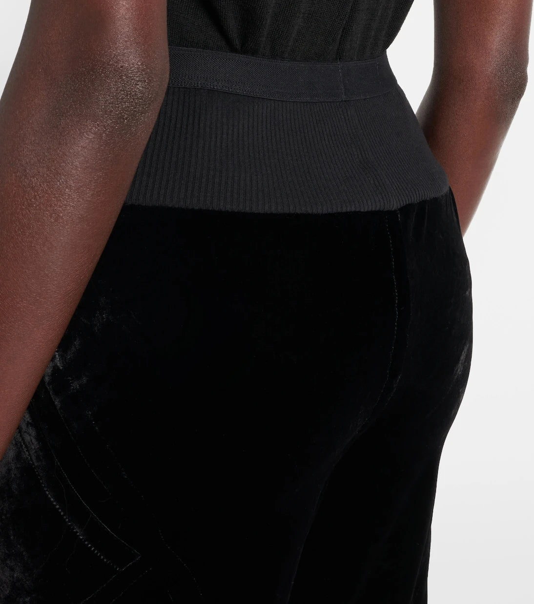 Rick Owens - Bias cady crêpe wide-leg pants