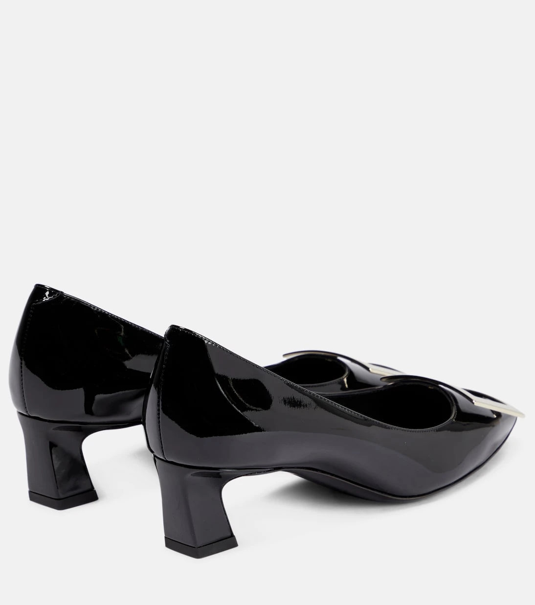 Roger Vivier - Trompette 45 patent leather pumps