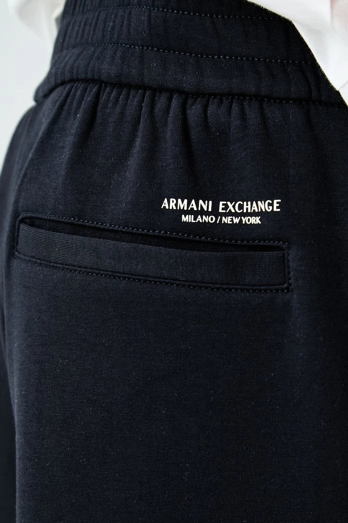 Armani Exchange erkek pamuklu kısa eşofman şortu
