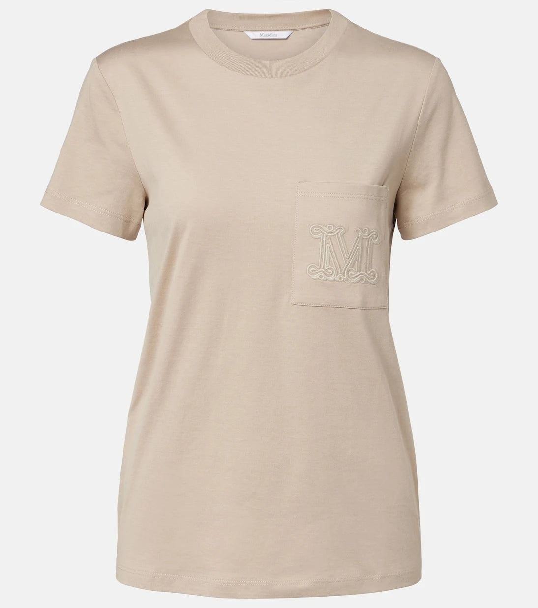 Max Mara - Embroidered cotton top