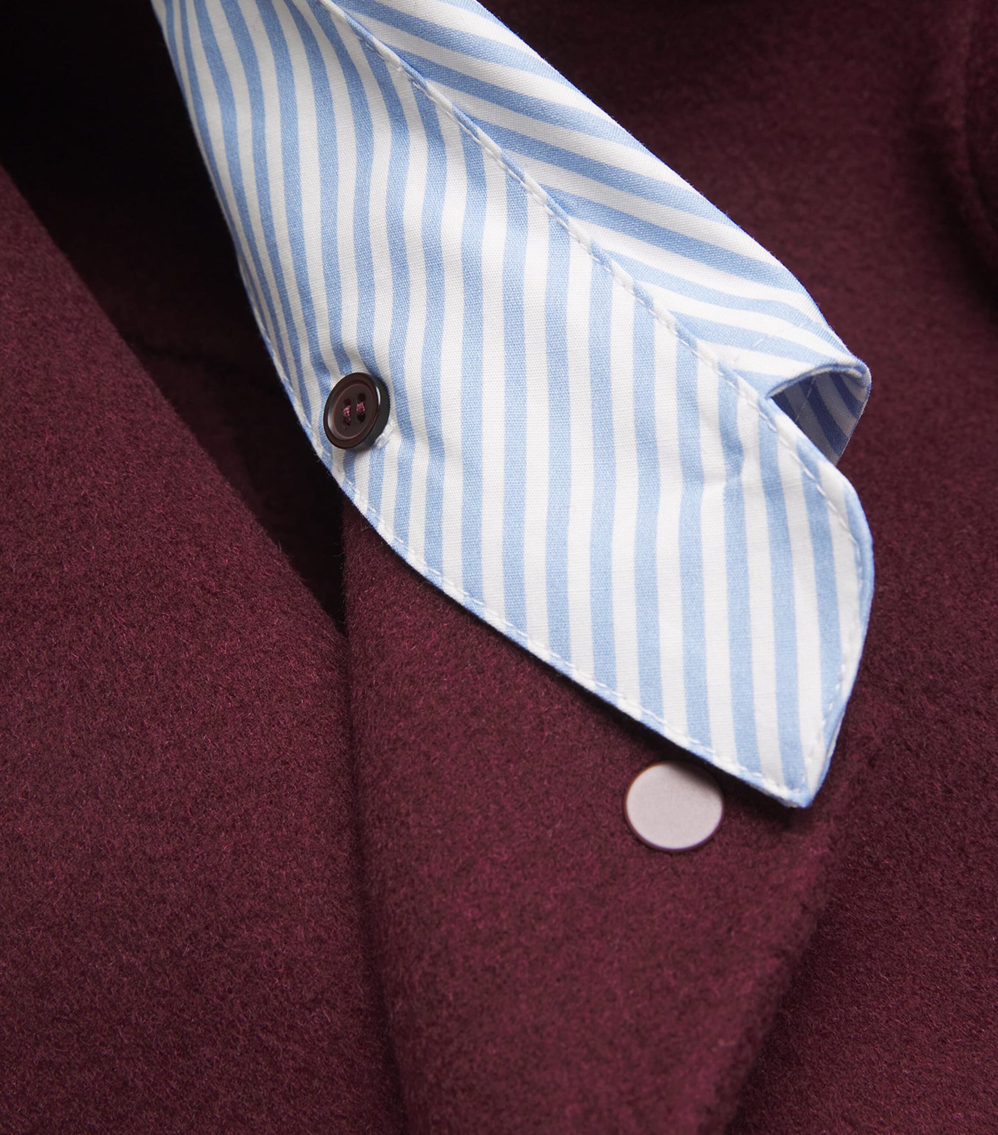 Claudie Pierlot Brown Wool Collared Jacket