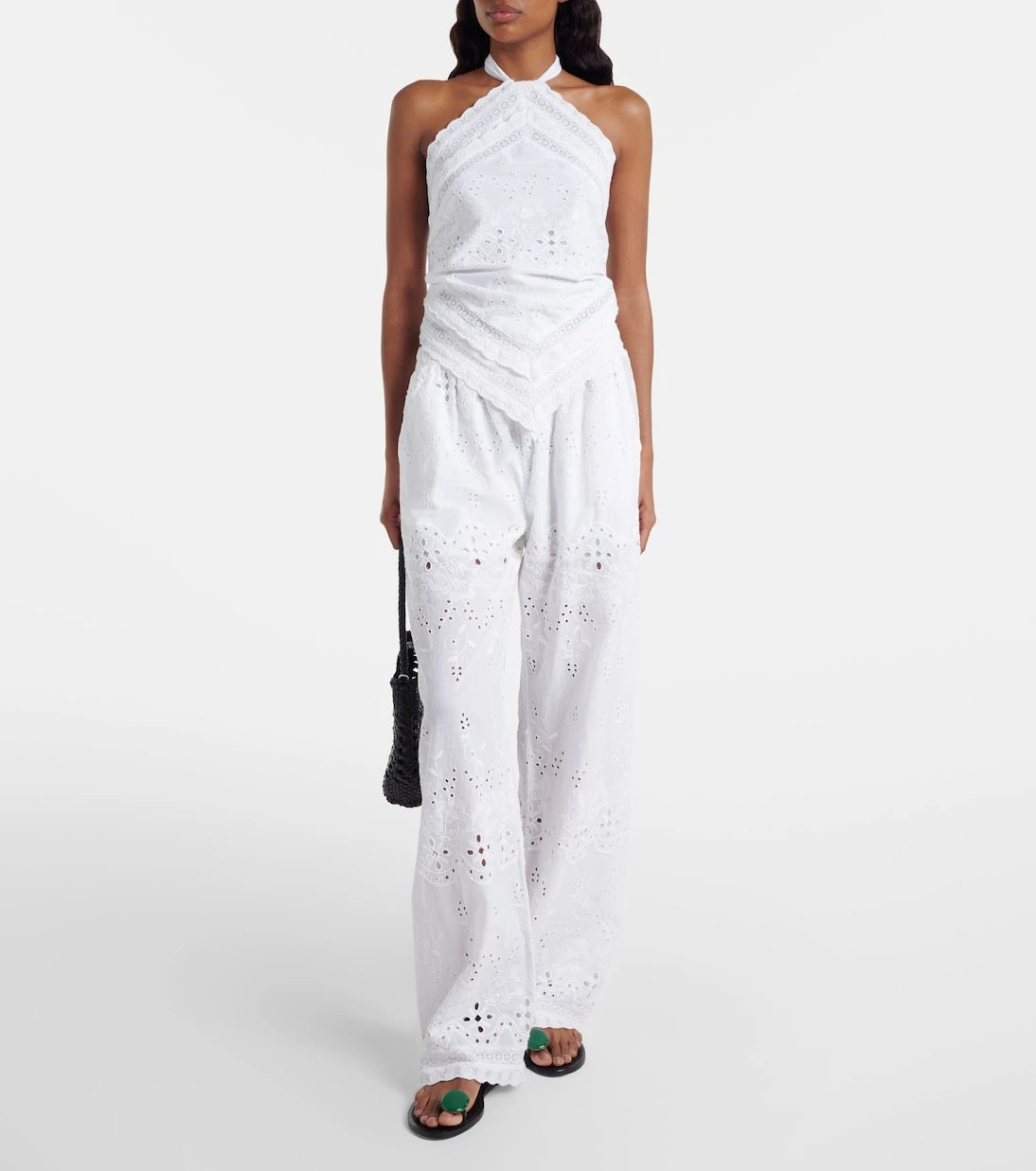 Melissa Odabash - Felicity embroidered cotton top