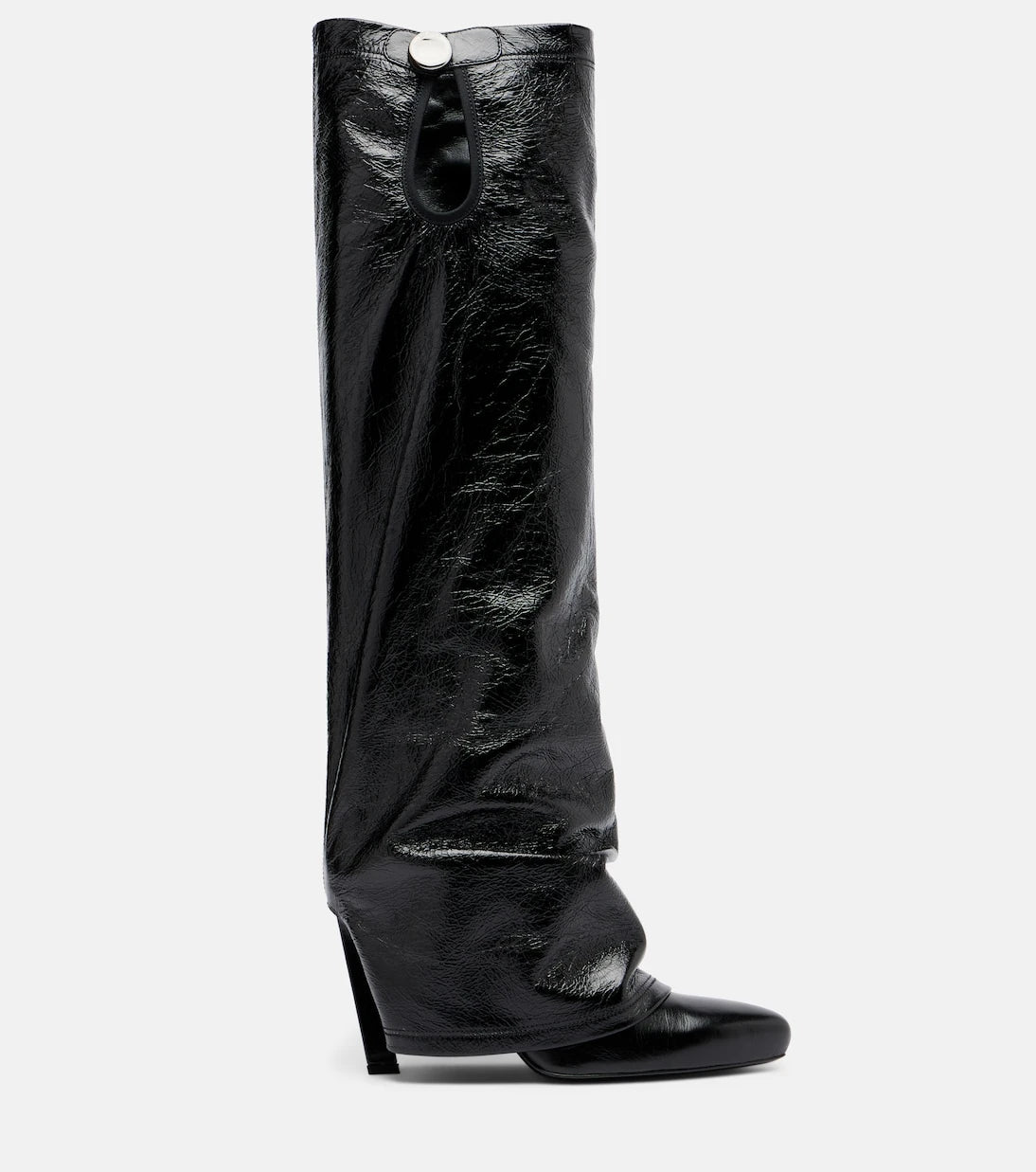 The Attico - Leon patent leather knee-high boots