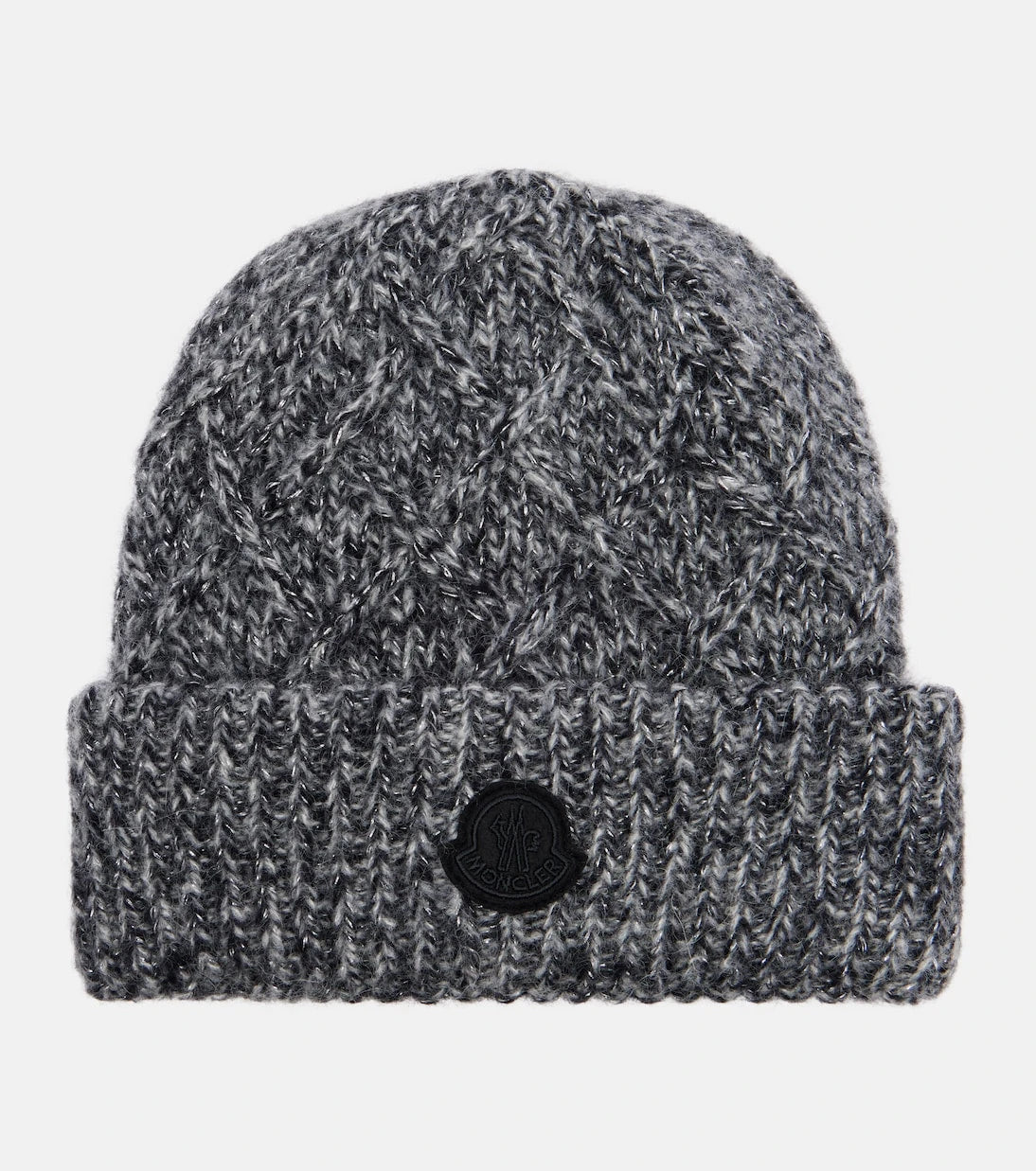 Moncler - Embroidered alpaca-blend beanie