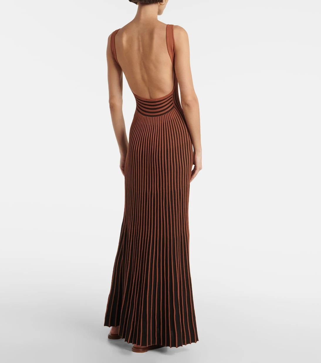 Staud - Claretta pleated maxi dress