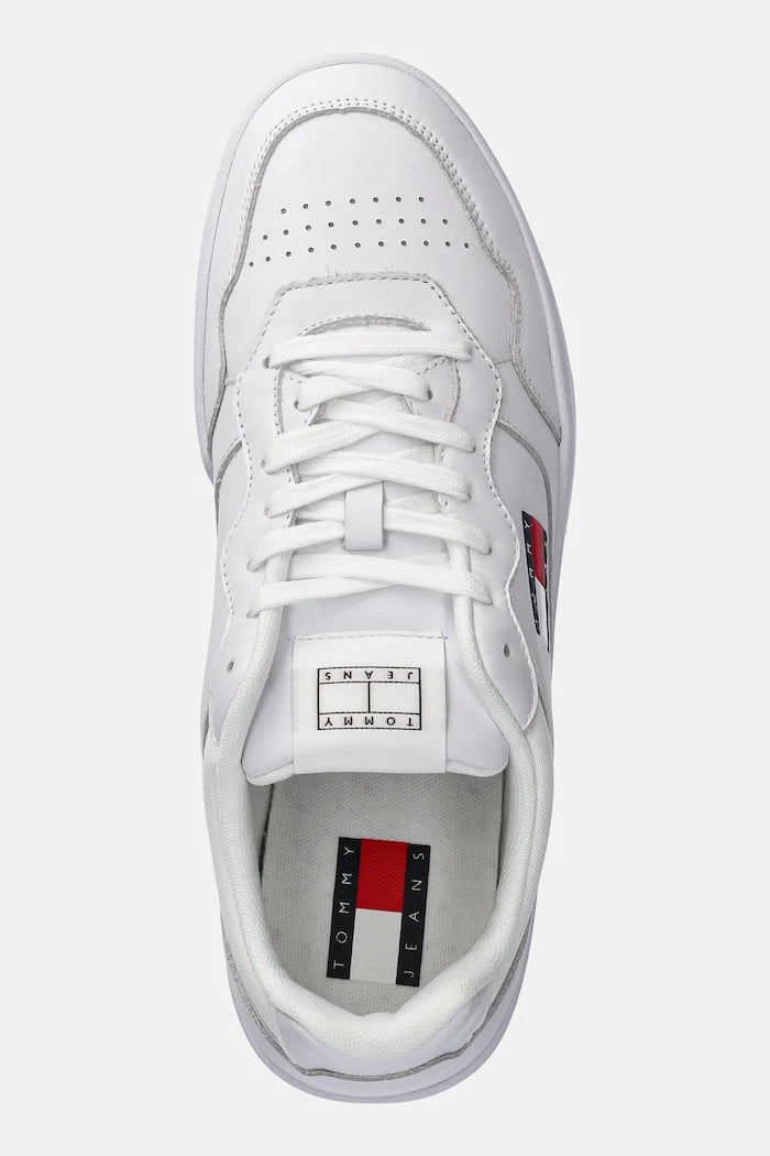 Кожени маратонки Tommy Jeans TJM CUPSOLE LEATHER ESS