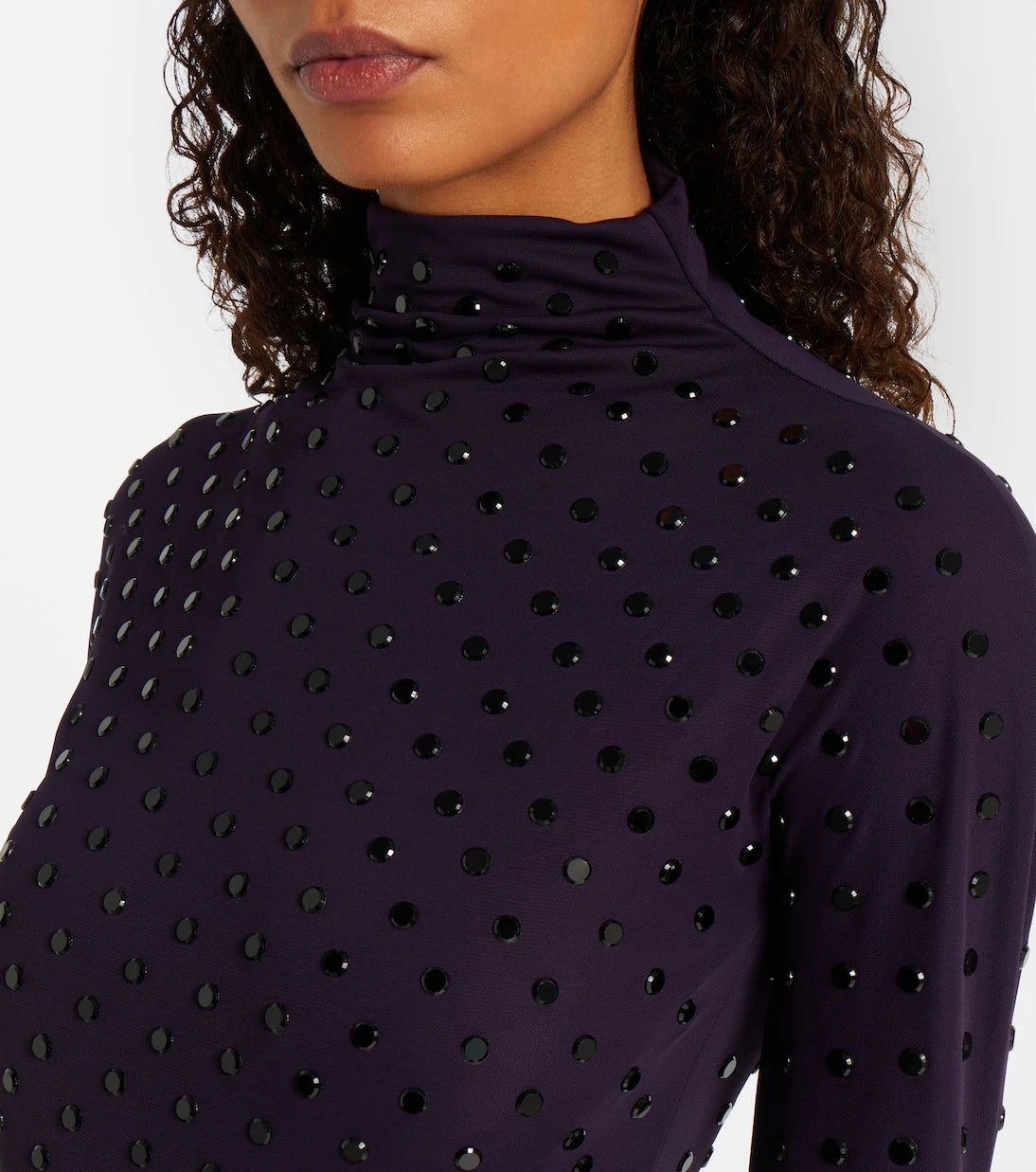 Alaïa - Embellished midi dress