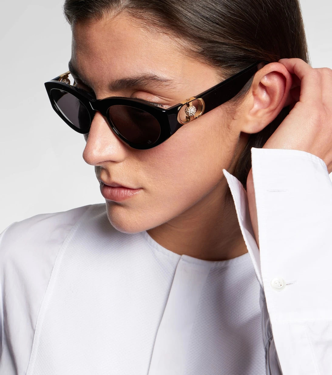 Dior Eyewear - نظارات شمسية عين القطة 30Montaigne B6I