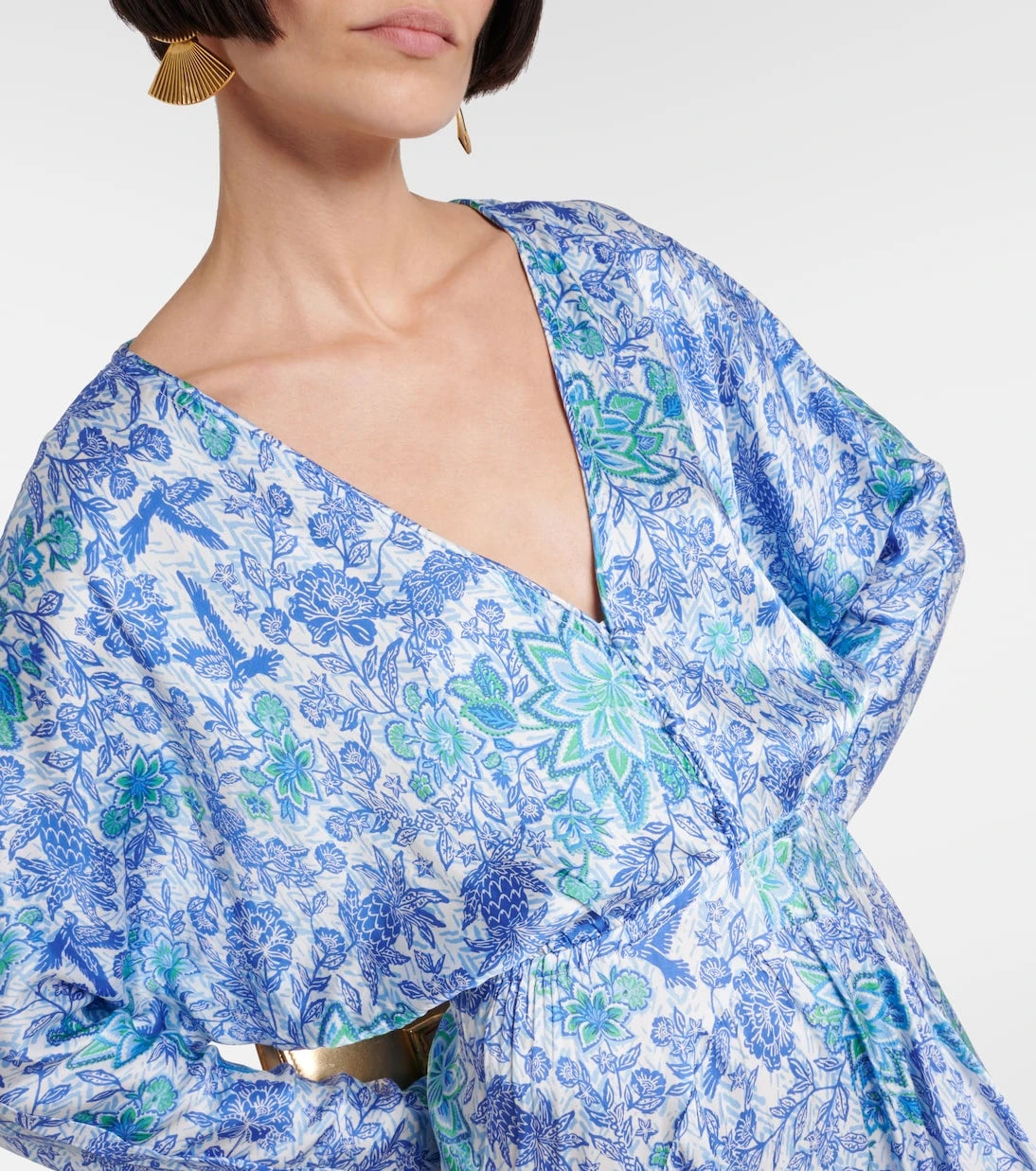 Poupette St Barth - Printed midi dress