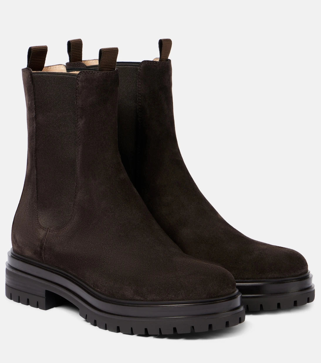 Gianvito Rossi - Chester suede Chelsea boots