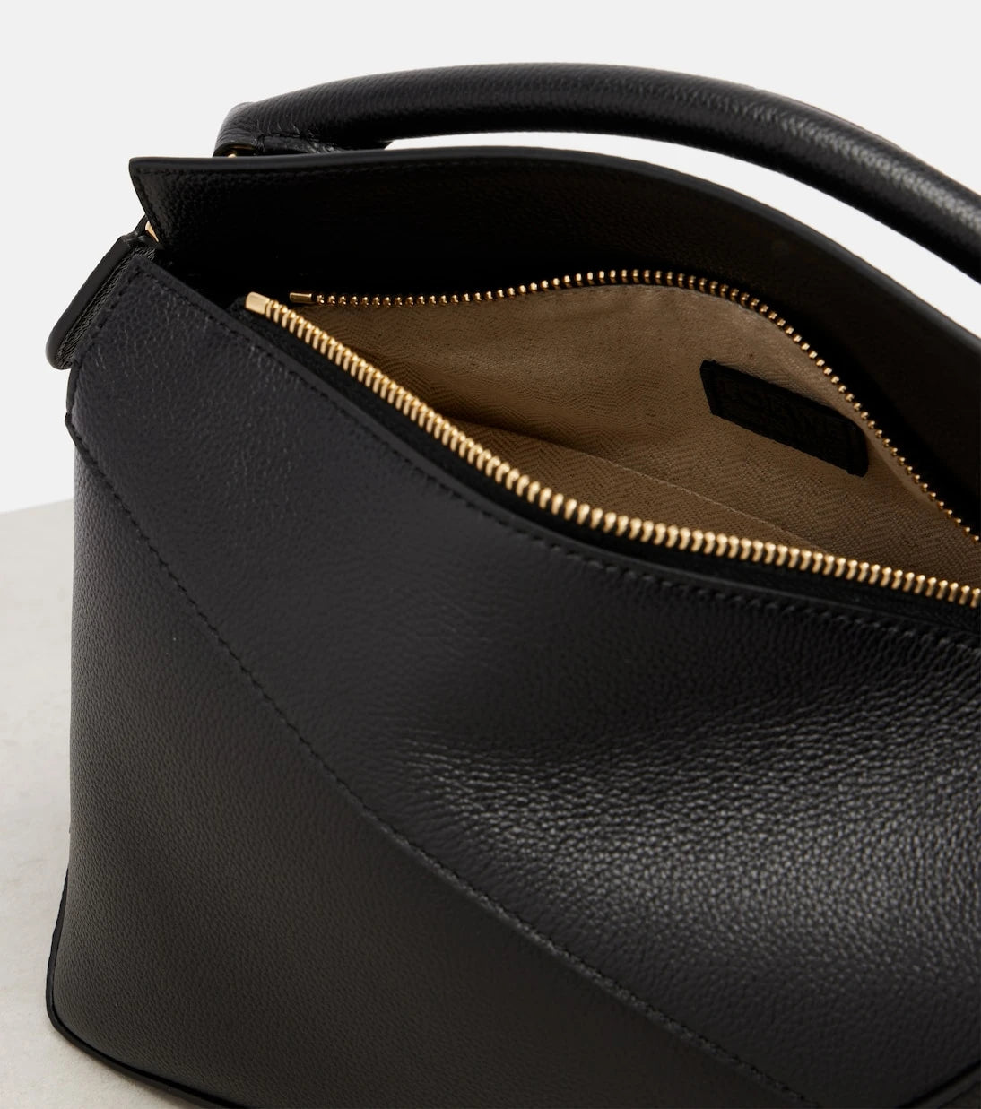 Loewe - Puzzle Edge Small leather tote bag