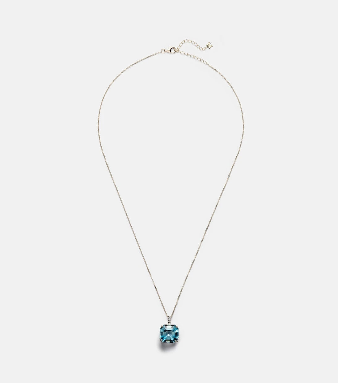Mateo - 14kt gold necklace with topaz and diamonds