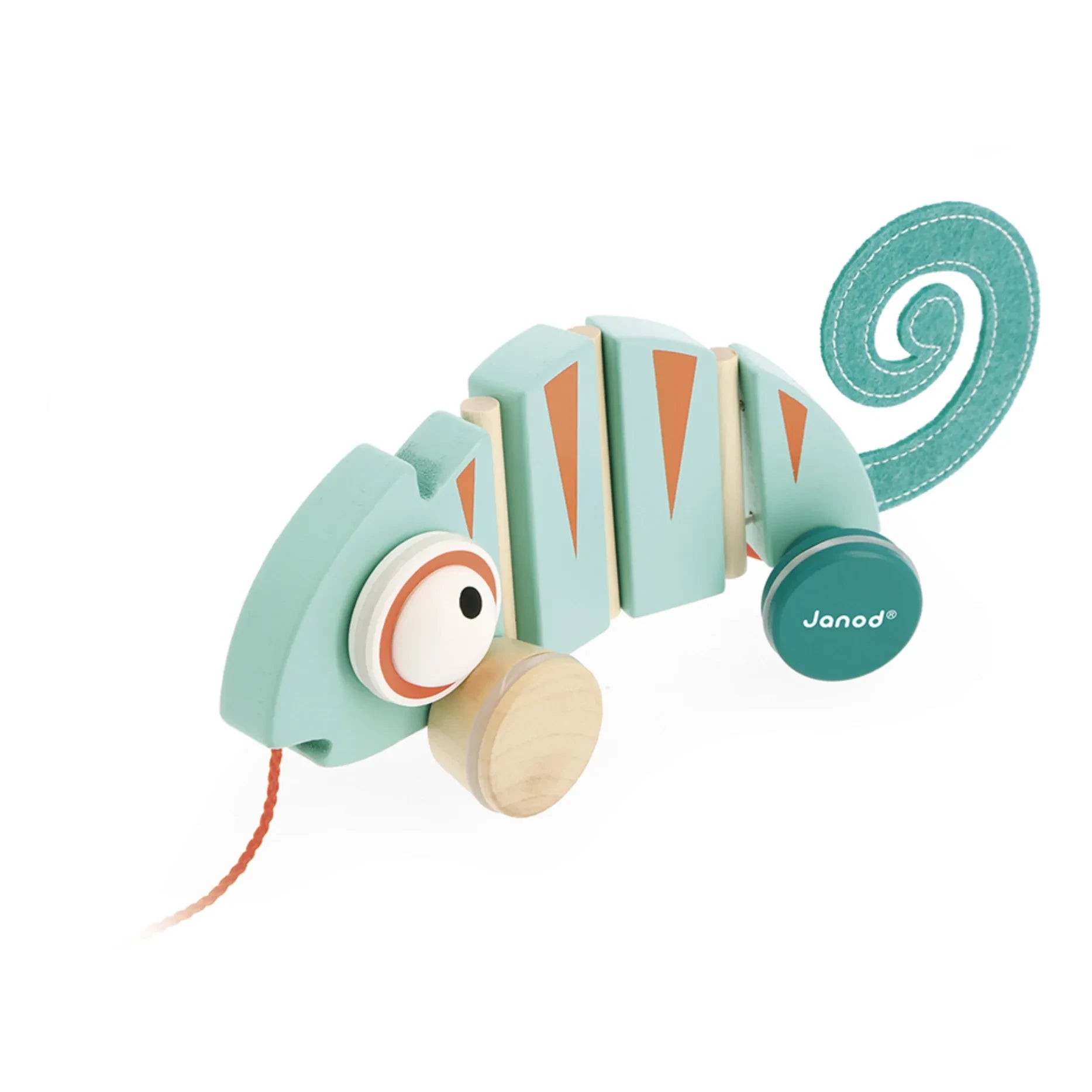 Janod - Tropik Cameleon Pulling Toy
