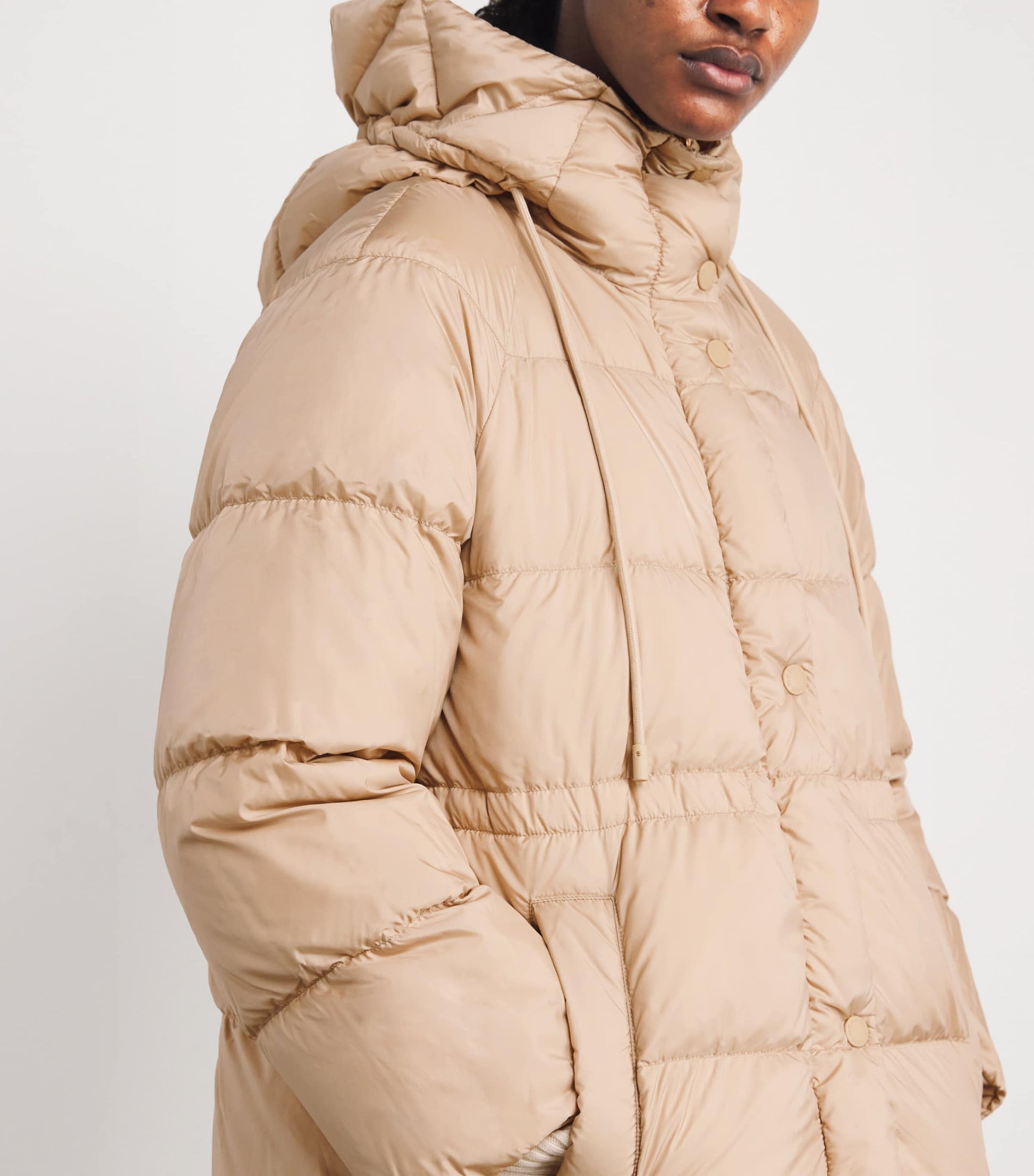 Weekend Max Mara Down Water-Repellent Reversible Coat