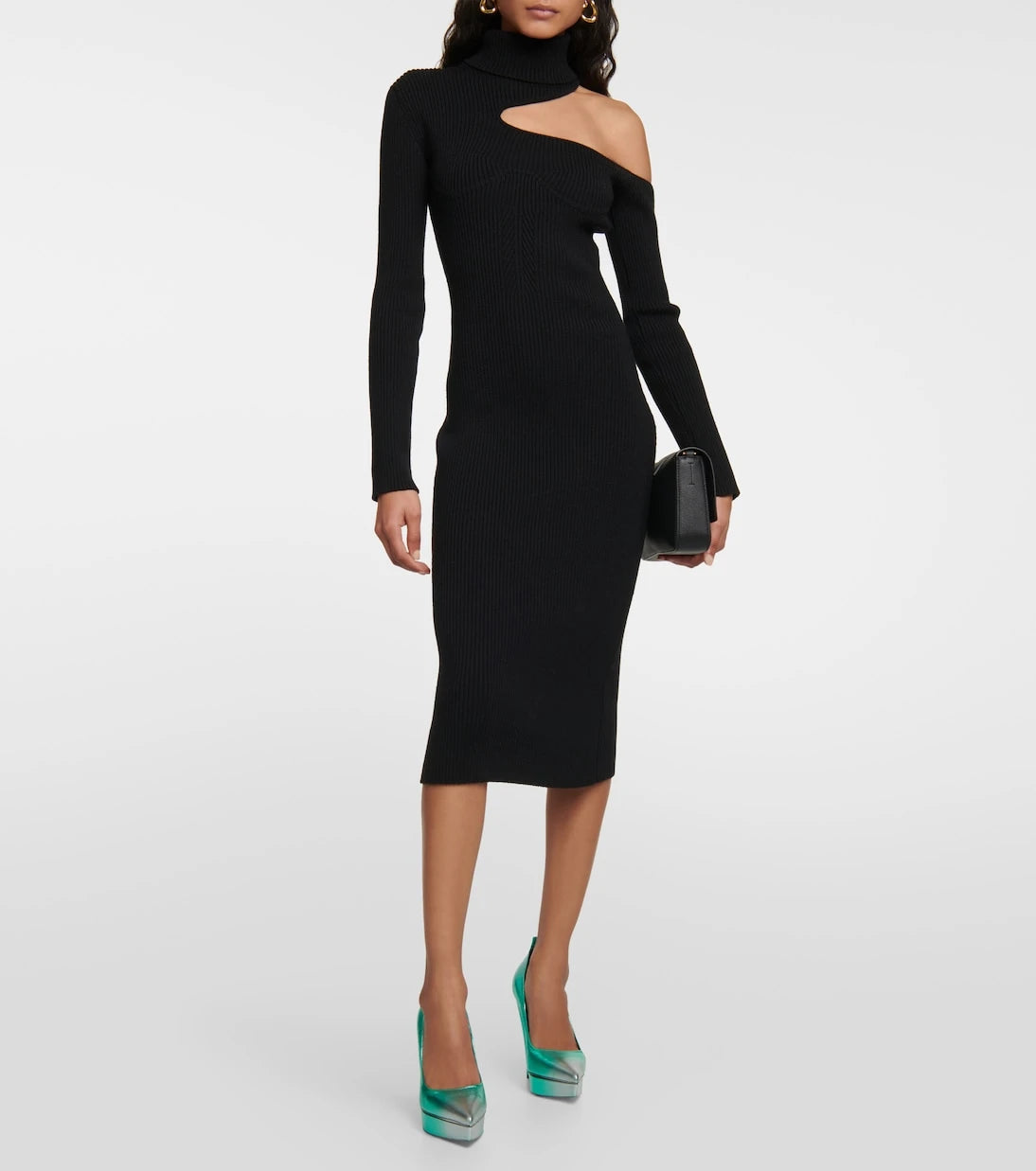 Tom Ford - Metallic leather platform pumps