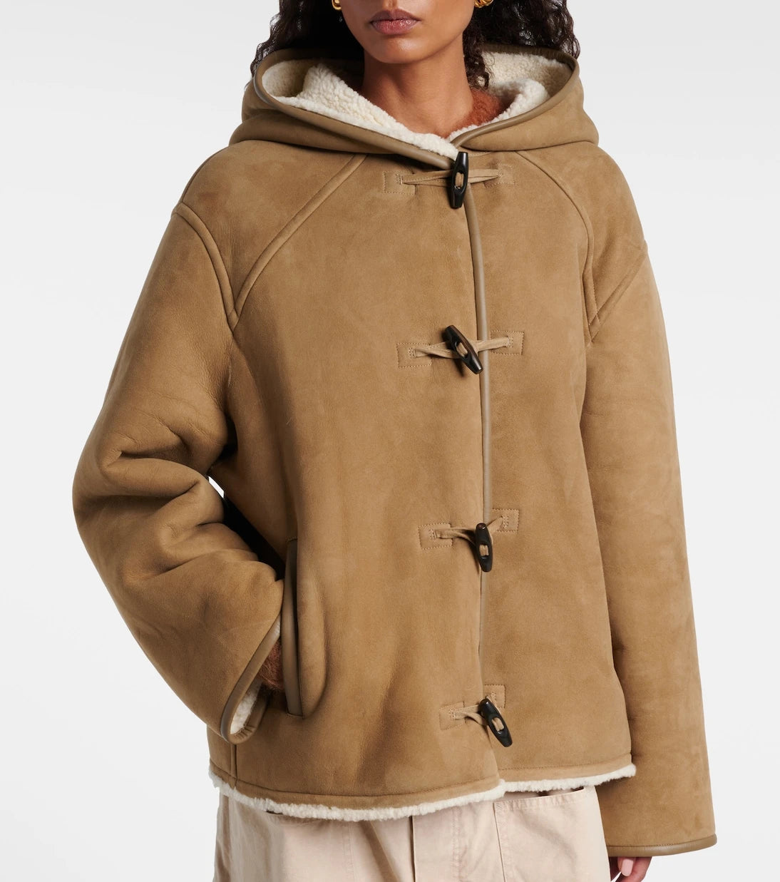 Yves Salomon - Reversible leather and shearling jacket