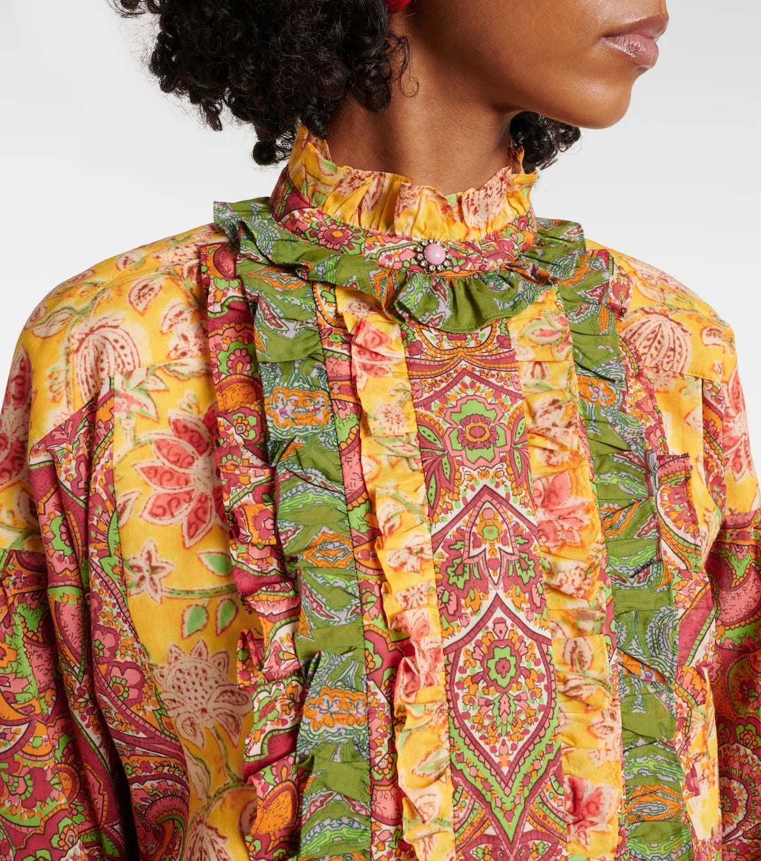 Valentino - Voyage Imaginaire cotton minidress