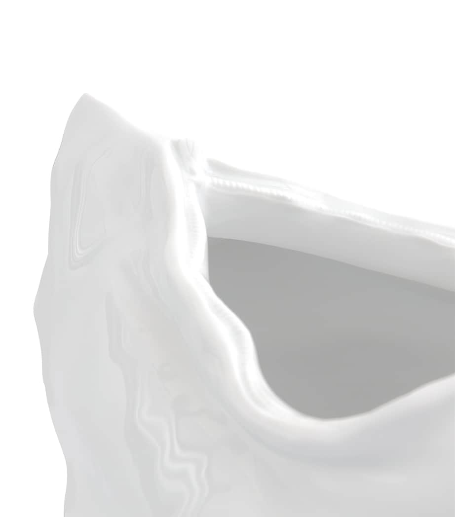 Meissen Porcelain Cushion Vase (18cm)