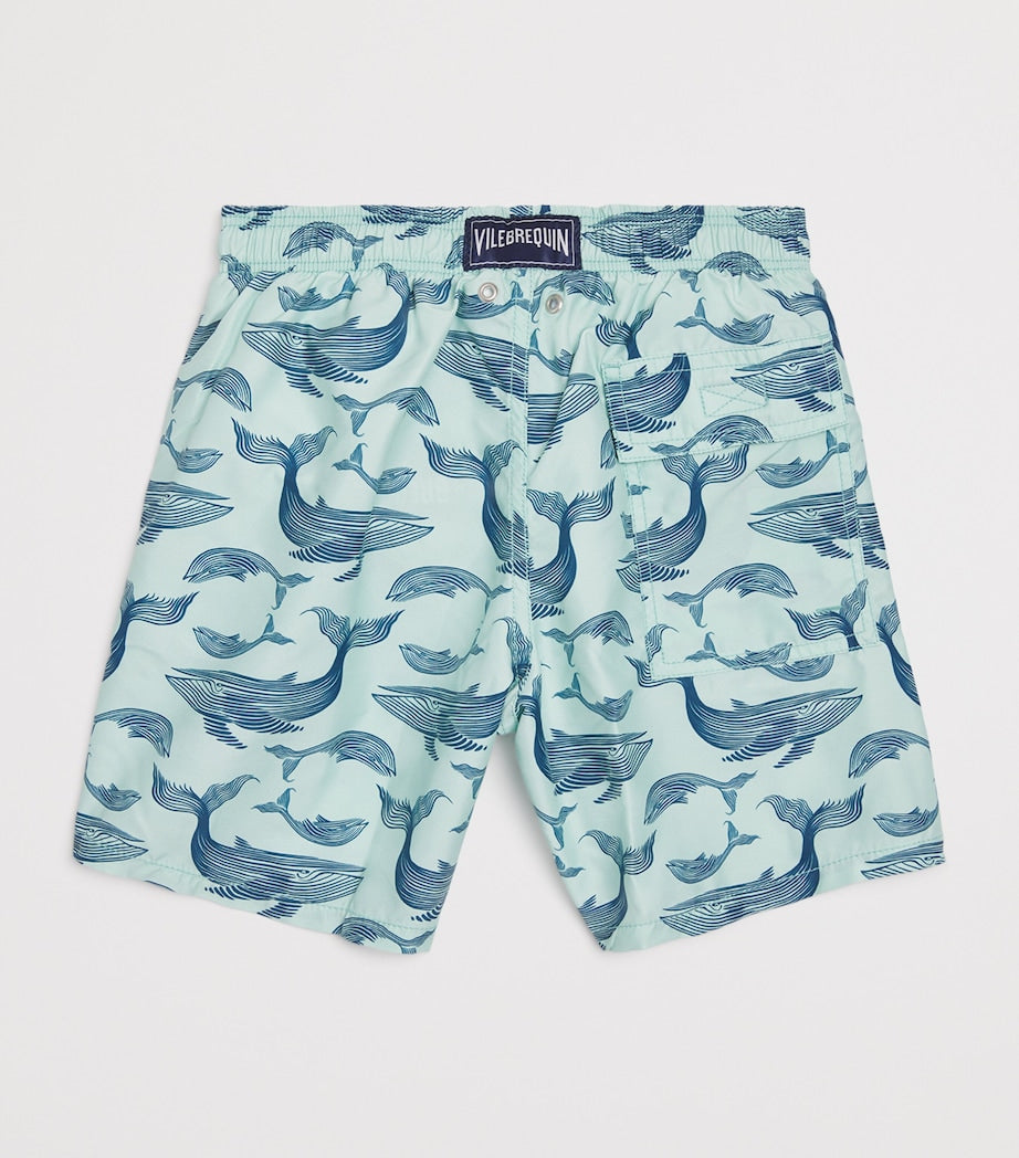 Vilebrequin Kids Whales Print Swim Shorts (2-14 Years)