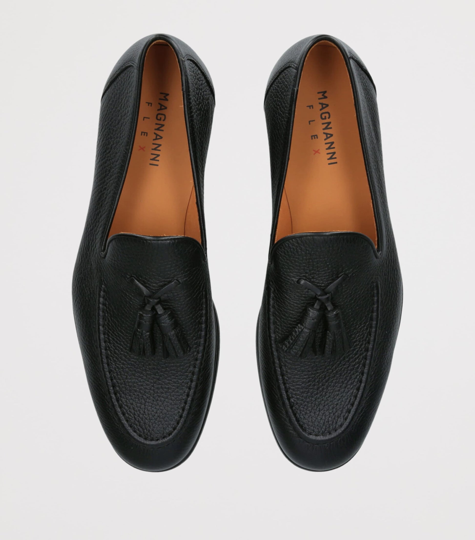 Magnanni Leather Seneca Tassel Loafers