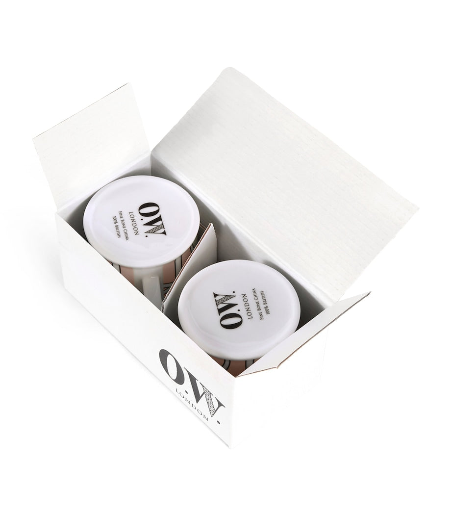 O.W.London Set of 2 Loop Espresso Cups