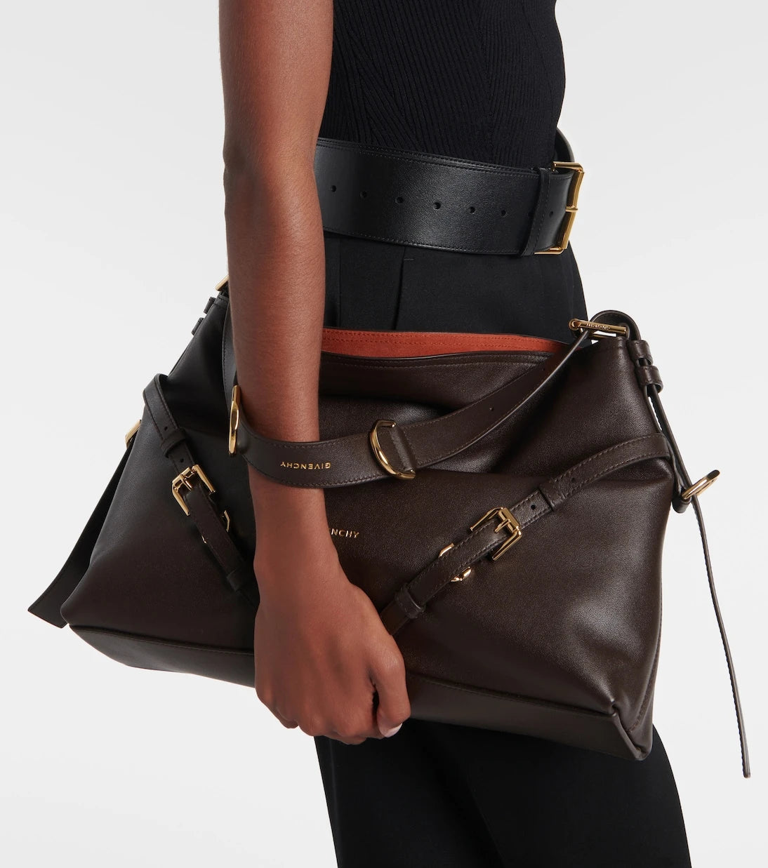 Givenchy - Voyou Medium leather shoulder bag