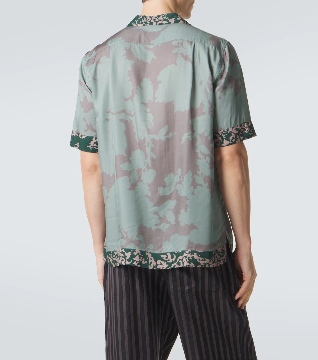 دريس فان نوتين - قميص بولينج مطبوع