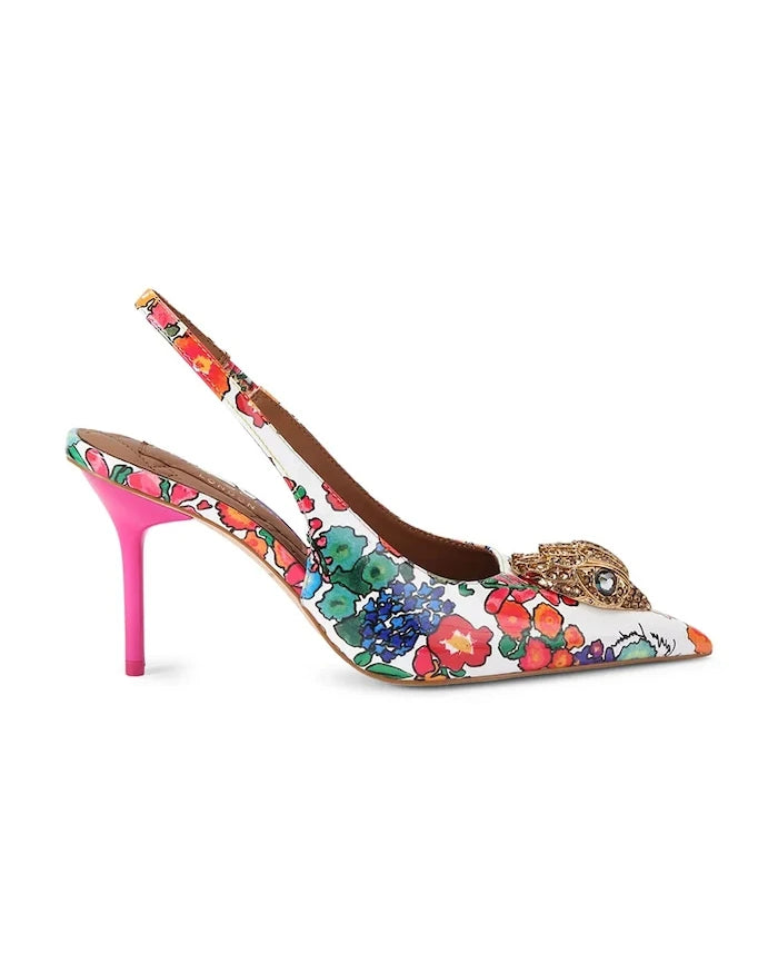 Kurt Geiger London Deri İnce Topuklu Ayakkabı Large Eagle Sling