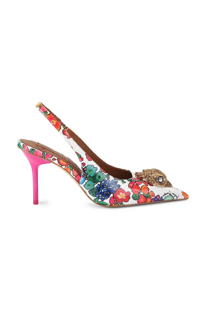 Kurt Geiger London Deri İnce Topuklu Ayakkabı Large Eagle Sling